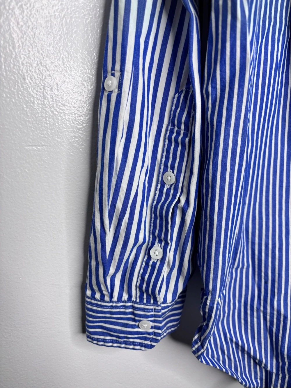 Gloria Vanderbilt Striped Button Down